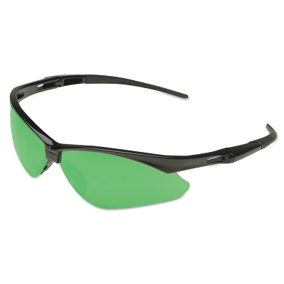 V30 Nemesis Safety Glasses, IRUV Shade 3, Polycarbonate Lens, Uncoated, Black Frame/Temples, Nylon