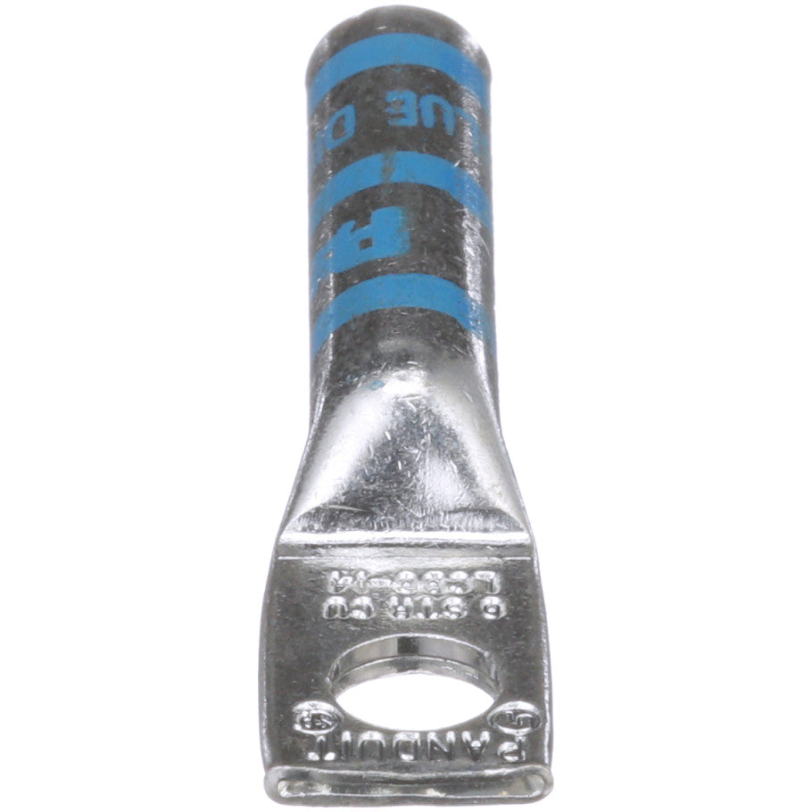 One-Hole Long Barrel Lug, 1/4 in. Stud, Blue