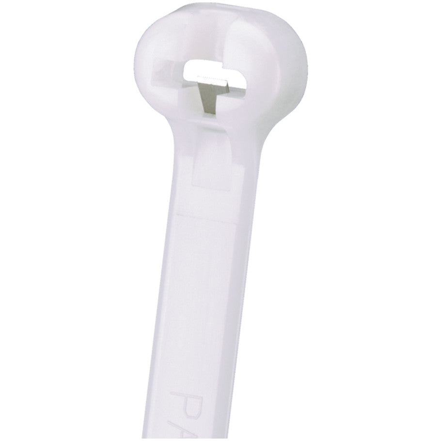 Dome-Top Barb Ty Cable Tie, 14.30 L x 0.14 in. W, Nylon 6.6, Natural