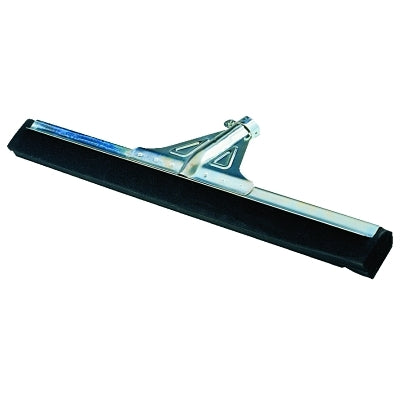WaterWand Floor Squeegees, 30 in L, Foam Rubber, Metal Handle