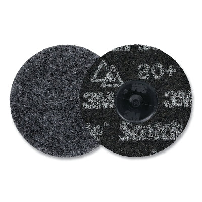 3M 068060-67188 Roloc Precision Surface Conditioning Disc, Heavy Duty, 3 in dia, TR, Extra Coarse, 80 Grit, 20000 RPM