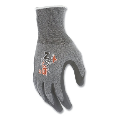 NXG Nitrile Coated Work Gloves, 96715, Small, Black/Salt-and-Pepper, Touchscreen