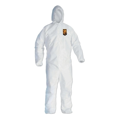 A40 Liquid and Particle Protection Apparel, Blue/White, Medium