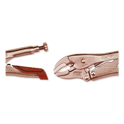 Fast Release Curved Jaw Locking Pliers with Wire Cutter