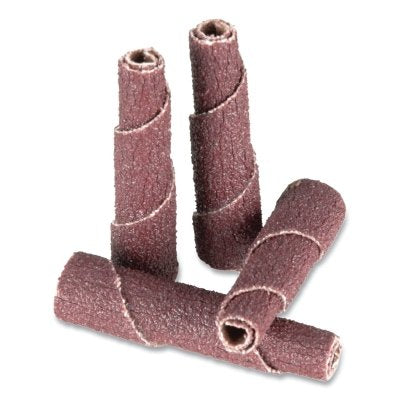 3M 051115-32933 A/O Straight Cartridge Roll, 1/4 in dia, 1-1/2 in L, 1/8 in Arbor, 120 Grit
