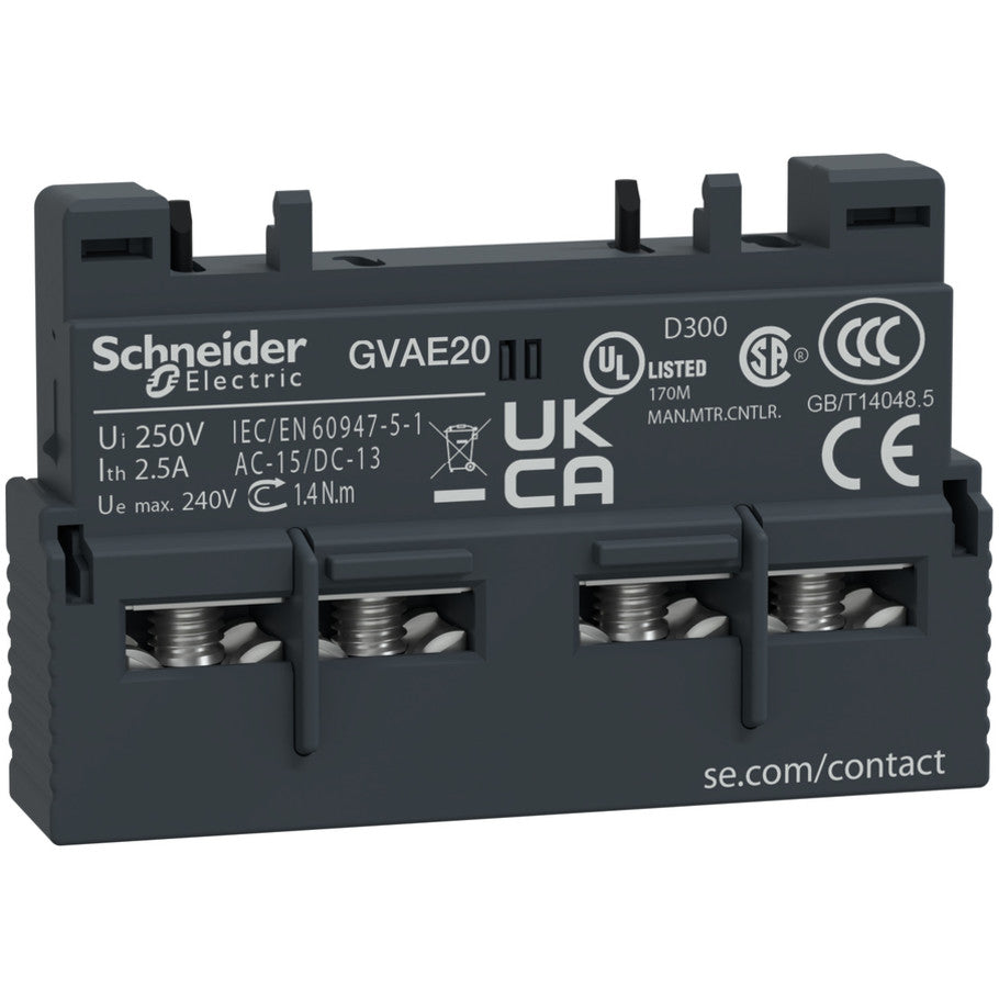 TeSys Deca - Auxiliary contact - 2 NO
