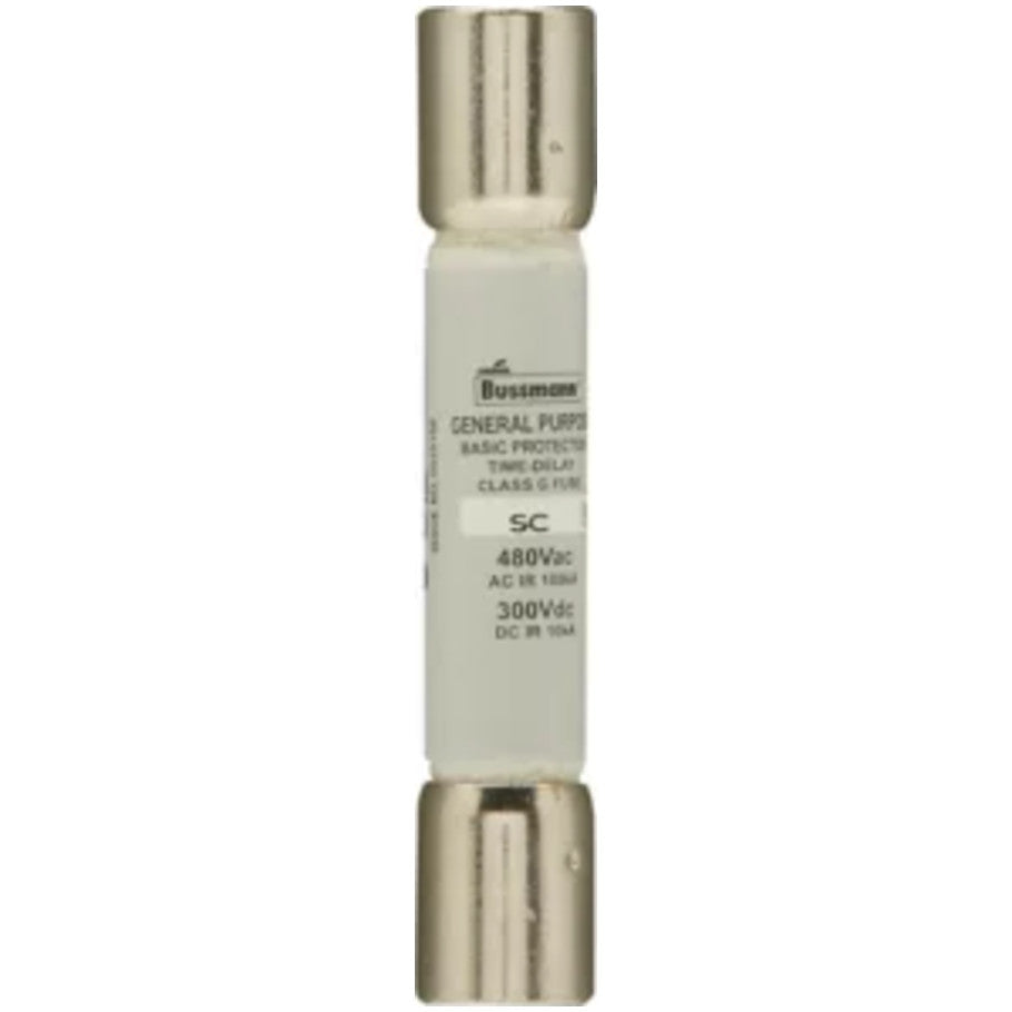 SC Series Class G Time Delay Fuse, Size Rejecting, Current-Limiting, 50A, 480VAC/300VDC