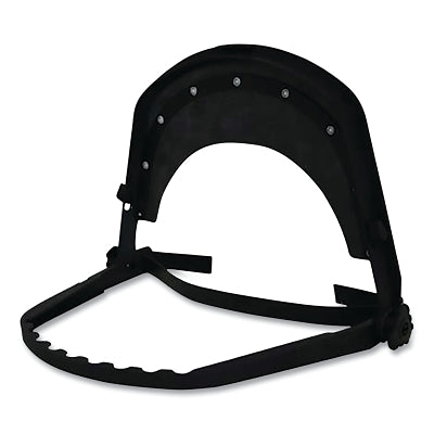 Face Shield Bracket, Dielectric, Nylon, Used with 911 Models/9C and 9H Hard Hats, Blue