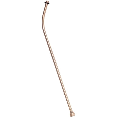 Brass Male Extension Wand, Curved, 24 in, Male Nozzle Threads, for 1449, 1941, 1949, 1999 Models