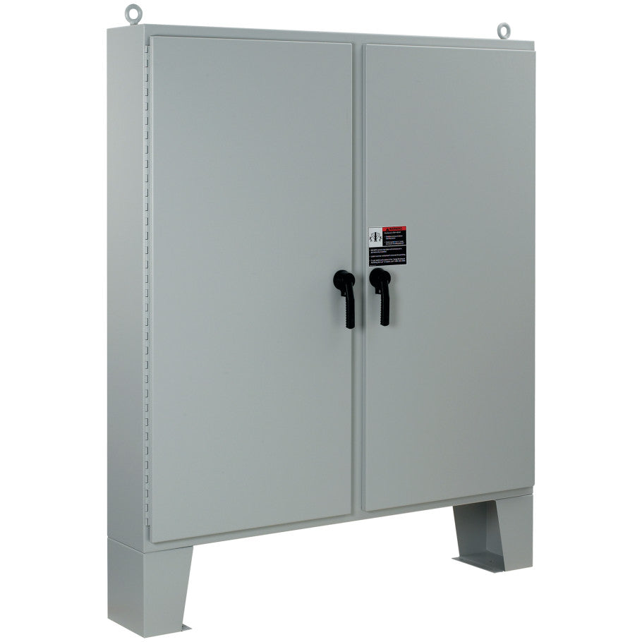Floor Mount Enclosure, Industrial Enclosure, Steel, 62.06 in. H, 60.06 in. W, 12.06 in. D