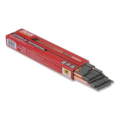 DC Pointed Copperclad Gouging Electrode, 1/2 in dia x 14 in L