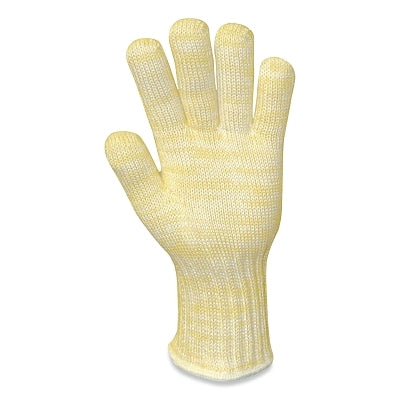 2610 Kevlar/Nomex Seamless Gloves, Cotton, Yellow/White, Large
