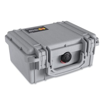 Protector Case Series Small Case, 1150 WF/WL, 0.1 ft, 8.29 in L x 5.79 in W x 3.75 in H Interior, Silver