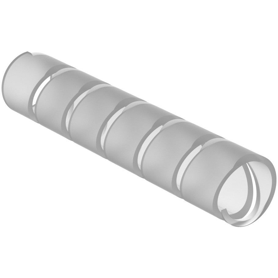 T75F-C Spiral Wrap, Natural, PE, 0.625" Min Dia., PK1