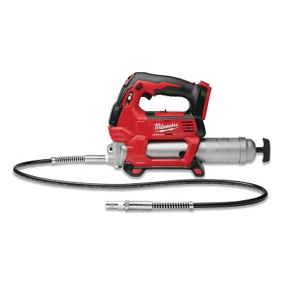 M18 Cordless 2-Speed Grease Gun, 16 oz, 10000 psi, 48 in Hose/Coupler, Tool Only