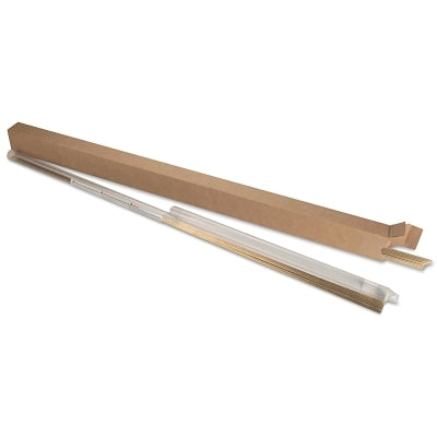 A5.8 Low Fuming Bronze Filler Metal, 1/8 in dia x 36 in L, Bare, 10 lb Box