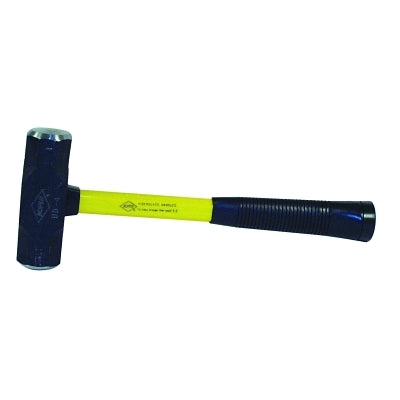 Blacksmith's Double-Face Steel-Head Sledge Hammer, 2 lb, 14 in Classic Handle