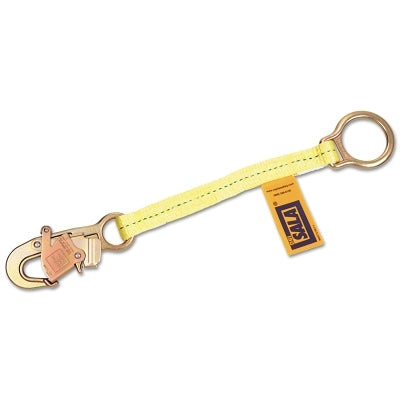 3M 1231117 D-Ring Extension Harness Accessories, 1.5 ft, Snap Hook Connection