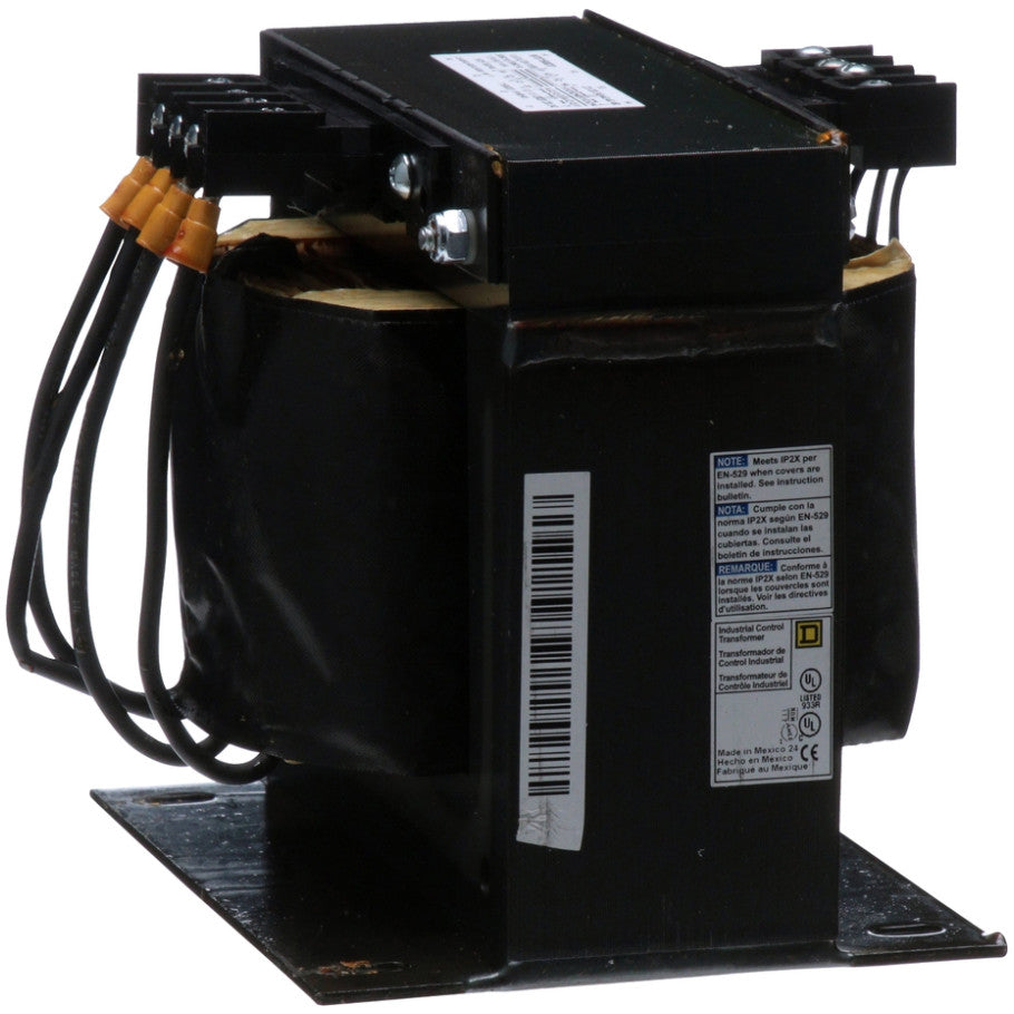 Industrial control transformer, Type T, 1 phase, 1500VA, 240x480V primary, 120/240V secondary, 50/60Hz