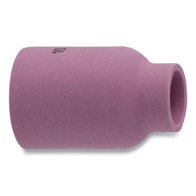 Alumina Nozzle TIG Cup, 5/8 in, Size 10, Large Gas Lens, 1-7/8 in