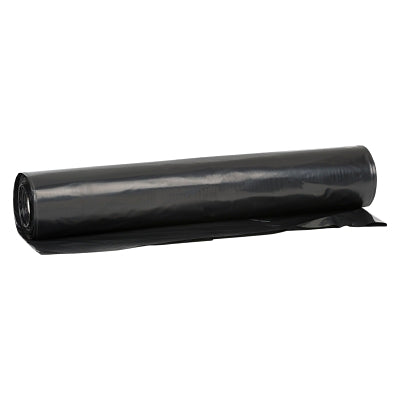 Poly-Cover Plastic Sheeting, 6 mil, 32 ft W x 100 ft L, Black