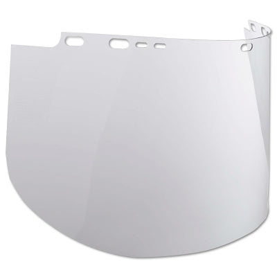 F30 Acetate Faceshield, 1940, Uncoated, Clear, I Shape, Unbound, 19.5 in L x 9 in H