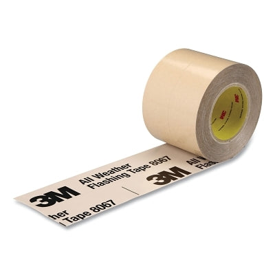 3M 051115-64150 All Weather Flashing Tape 8067, 3 in x 75 ft, 9.9 mil, Tan