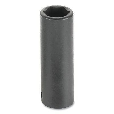 Impact Socket, 1/2 in Drive Size, 25 mm Socket Size, Hex, 6-point, Deep Length