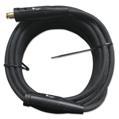 Welding Cable Assembly, 2/0 AWG, 100 ft, Tweco, with Cable Connector, Single Ball-Point Connection