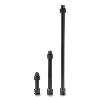 Impact Extension Set, Locking, 3 Piece, 3/8 in Drive
