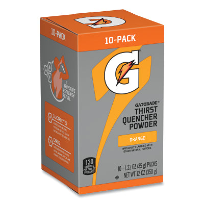 Powder Stick, 1.23 oz Volume, Tube, 16.9 oz Yield, Orange