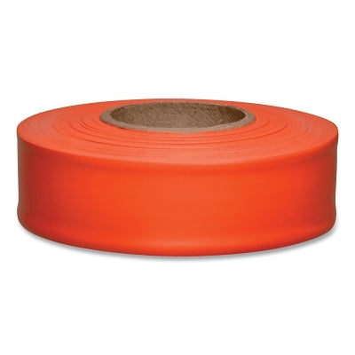 Taffeta Flagging Tape, 1-3/16 in x 300 ft, Orange