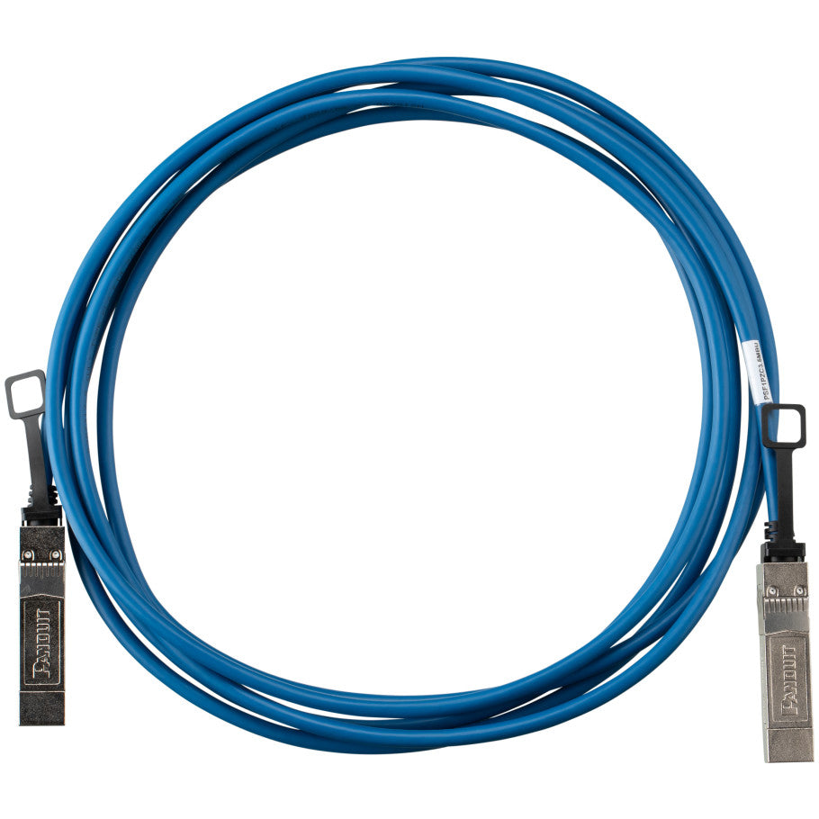 10G SFP  DAC Assembly, 26AWG, 4M, Blue