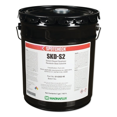 Spotcheck SKD-S2, Solvent Based Developer, Pail, 5 gal
