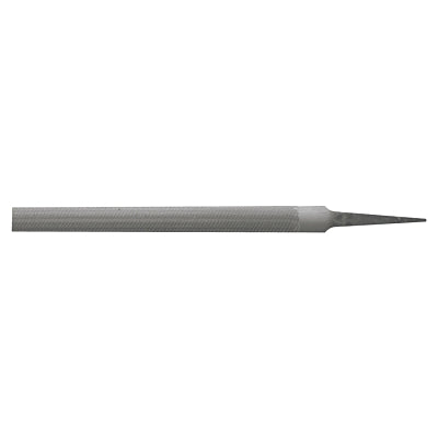 Half-Round File, Pipeliner, 14 in, Bastard Cut, Curved/Flat Single-Cut