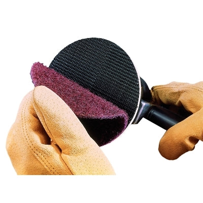 3M 048011-00643 Surface Conditioning Disc, 5 in, Hook & Loop, Medium, Aluminum Oxide, 10000 rpm, Maroon