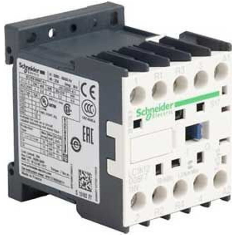 TeSys K Mini IEC Contactor, Non-Reversing, Screw Clamp Connection, 12A Inductive, 110 Vac Coil