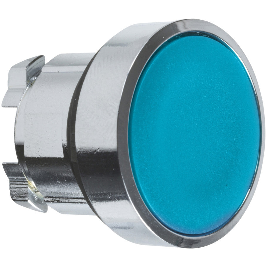 Round Flush Blue 22mm Non-Illuminated Pushbutton