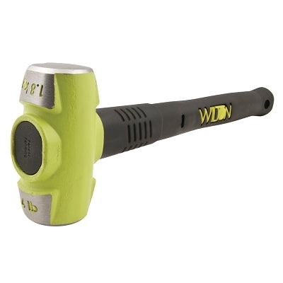 B.A.S.H Unbreakable Handle Sledge Hammer, 4 lb Head, 12 in Ergonomic Handle