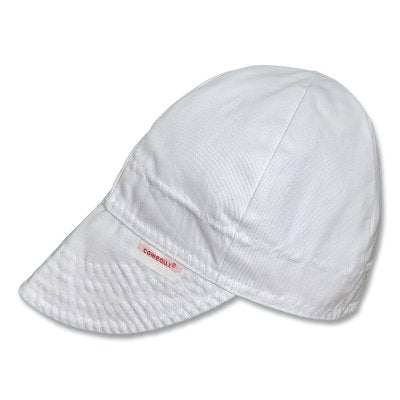Single Sided Cap, 6-7/8, White