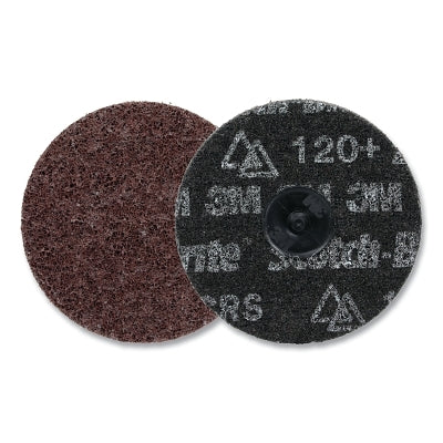 3M 068060-67191 Roloc Precision Surface Conditioning Disc, Heavy Duty, 4 in dia, TR, Coarse, 120 Grit, 15000 RPM