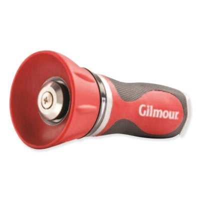 Brass/Rubber Power Flow Water Nozzle, Female, Fits 3/4 in Hose