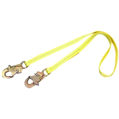 3M 1231106 Web Lanyard, 6 ft, Double Locking Snaps Connection, 1 Leg