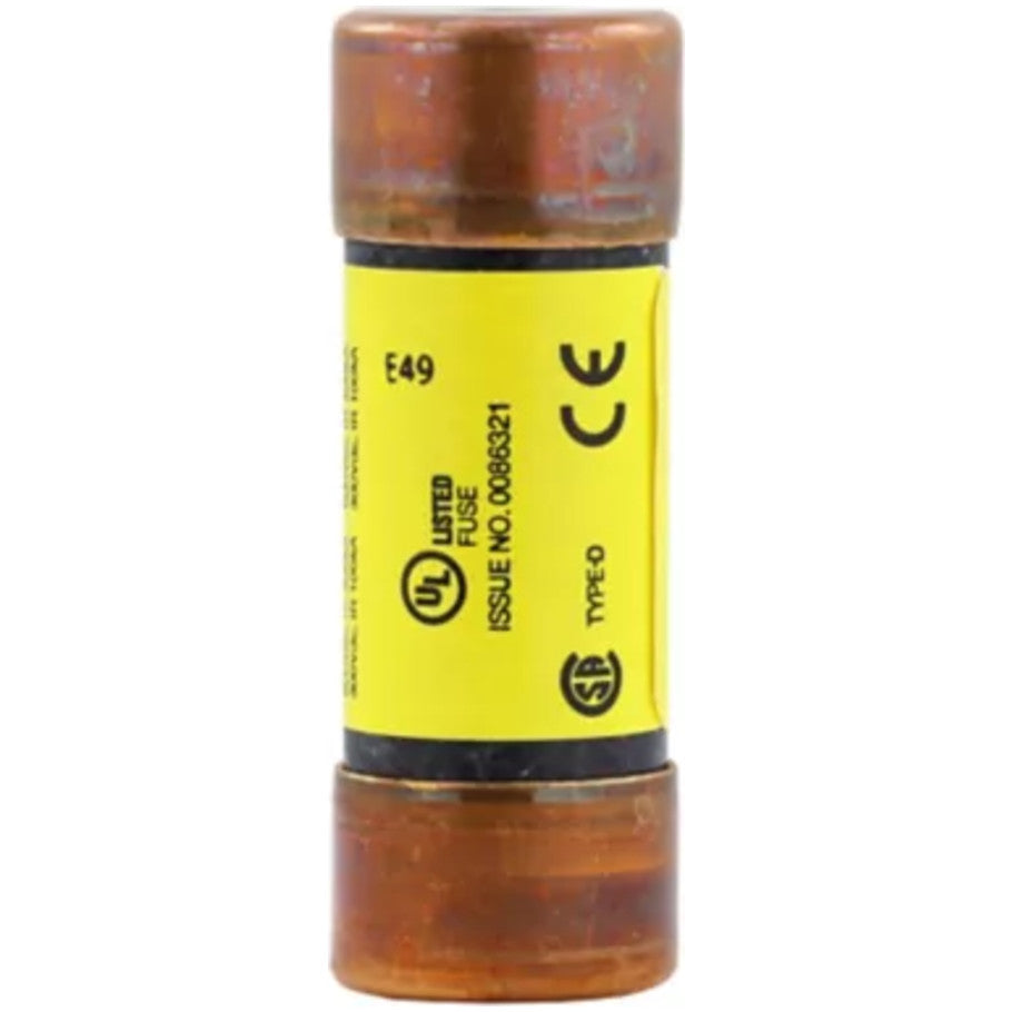 Low-Peak LPJ-SP Series Class J Time Delay Fuse, Dual-Element, Current-Limiting, 1-6/10A, 600Vac/300Vdc