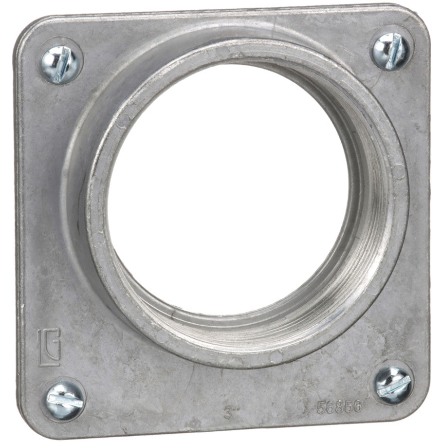 Meter Socket Closing Plate, Rainproof, 3 in., Bolt-On, Compatible with A-L Hub Series