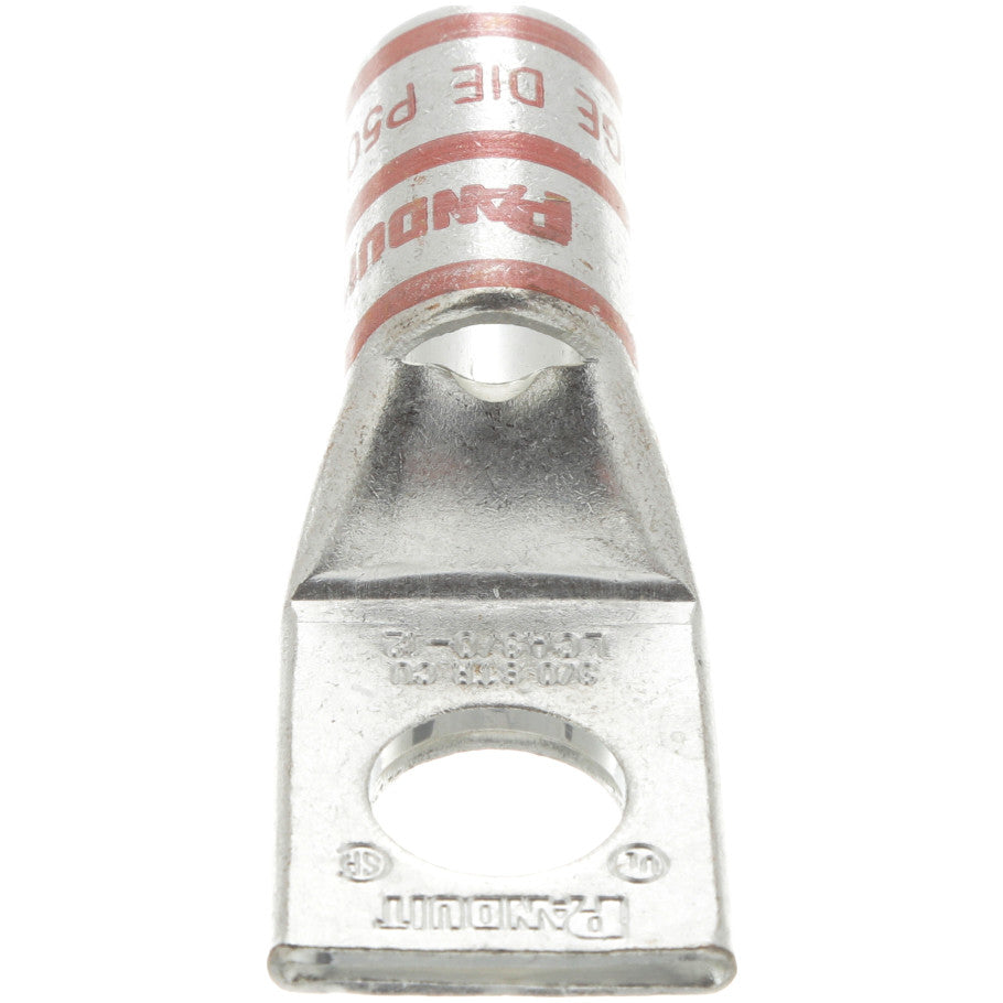 One-Hole Standard Barrel Lug with Inspection Window, 1/2 in., 3/0 AWG