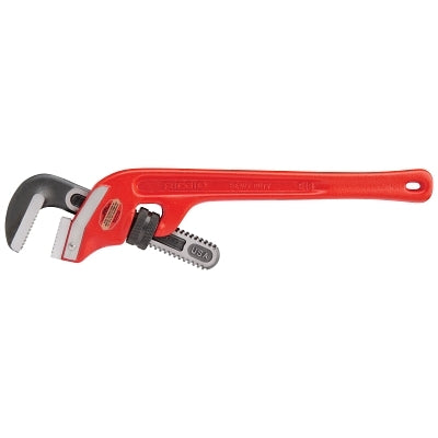 Heavy-Duty End Pipe Wrench, E-18, 18 in L, 2-1/2 in Pipe Capacity