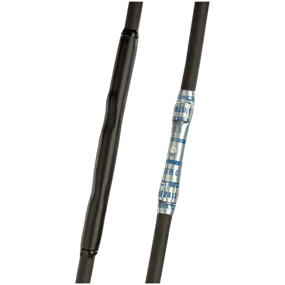 HSTTA Series, Heat Shrink Tubing, Polyolefin, 3:1 Ratio, 0.085 in. Recovered Wall Thickness, 0.75 in. I.D., Black, 4 ft. L