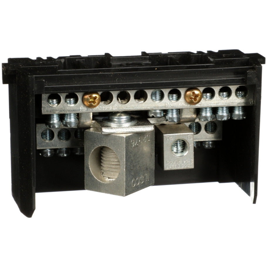 Circuit breaker accessory, solid neutral assembly, 200A, 12 terminals