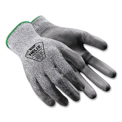 Helix Abrasion Resistant Gloves, 1074, A4 Cut, Small, Gray